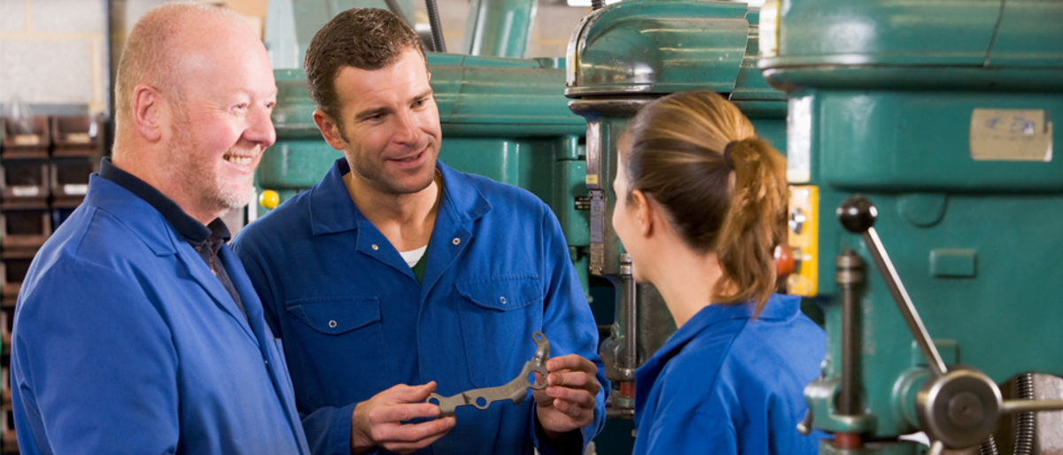 Ausbildung, Werkstatt, männlich, weiblich, Beruf