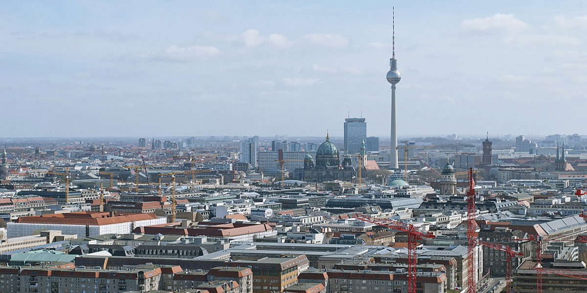 Berlin, Deutschland, Architektur, Hauptstadt, Skyline, Fernsehturm