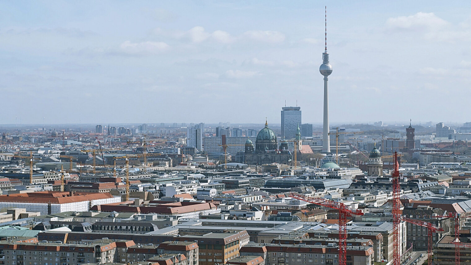 Berlin, Deutschland, Architektur, Hauptstadt, Skyline, Fernsehturm