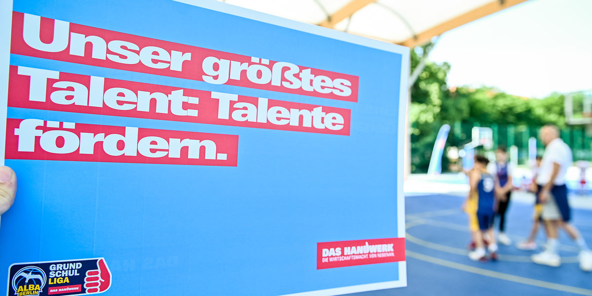 Finalturnier der ALBA Grundschulliga powered by DAS HANDWERK 2022