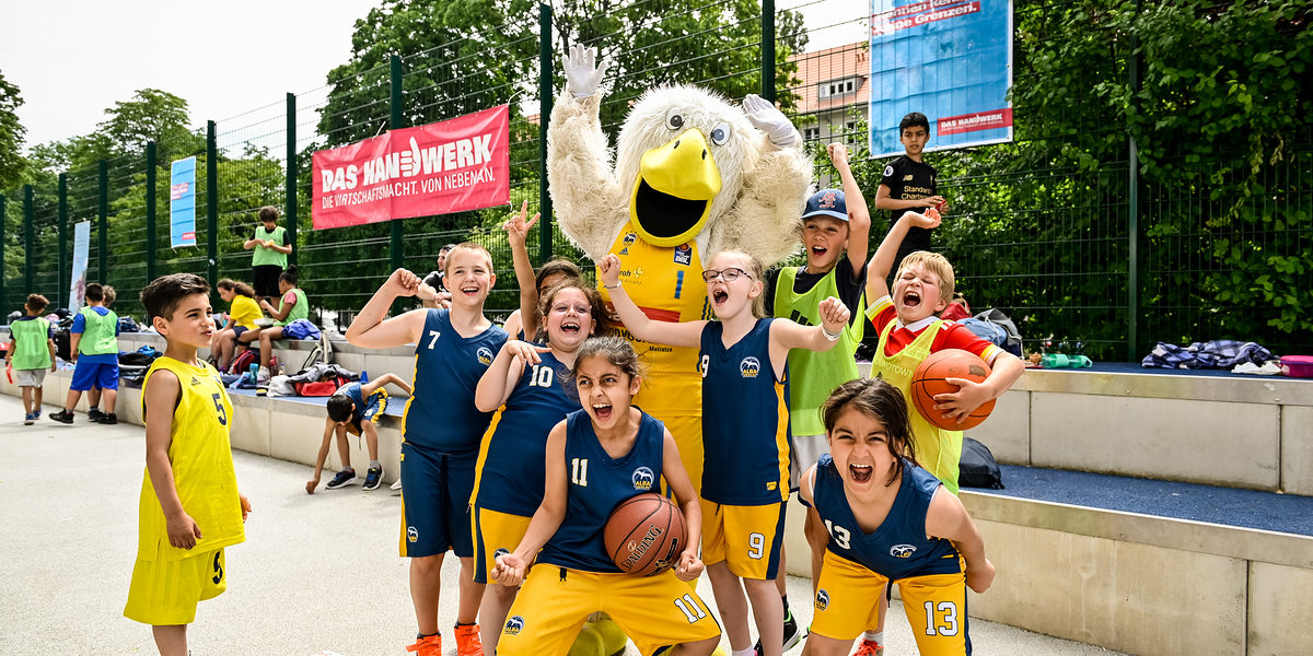 Finalturnier der ALBA Grundschulliga powered by DAS HANDWERK 2022