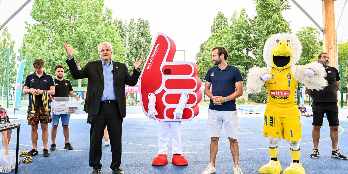 Finalturnier der ALBA Grundschulliga powered by DAS HANDWERK 2022