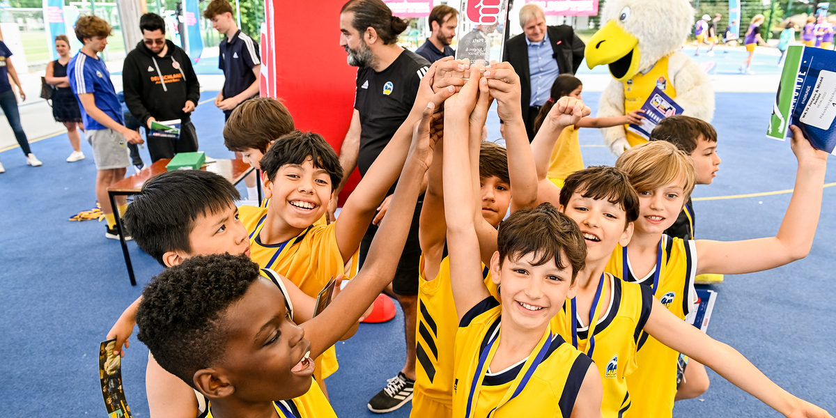 Finalturnier der ALBA Grundschulliga powered by DAS HANDWERK 2022