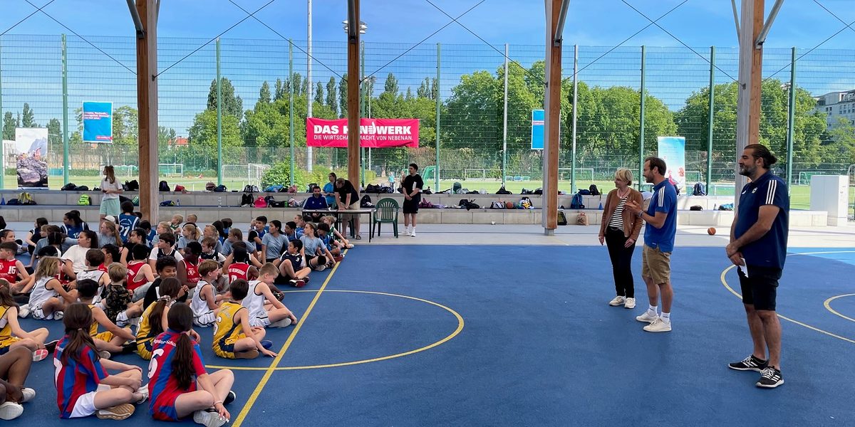 Finalturnier der ALBA Grundschulliga powered by DAS HANDWERK 2022