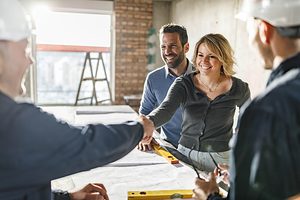 Handwerker, Bauunternehmen, Bau