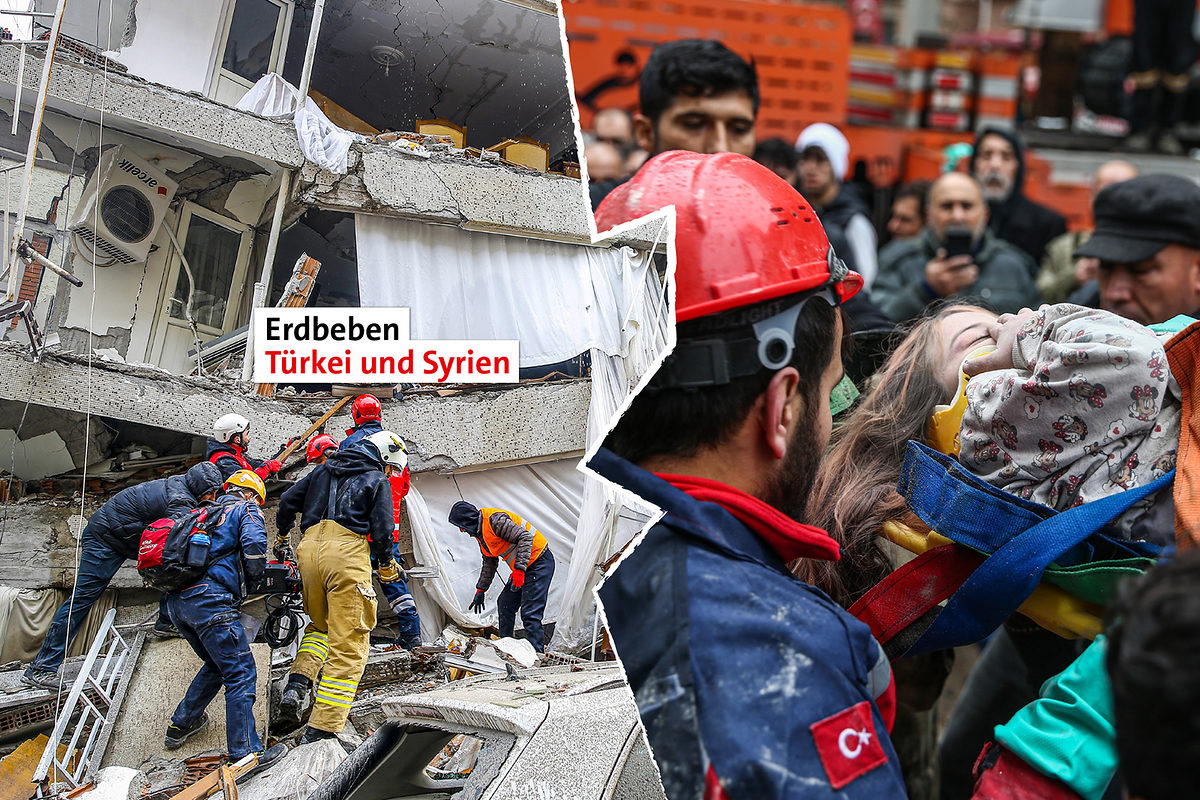 Spendenaufruf, Opfer, das Erdbeben vom 6.02.2023, die Türkei, Syrien