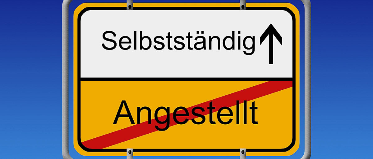 Wegweiser, Selbständigkeit, Angestellt, Karriere, Beratung