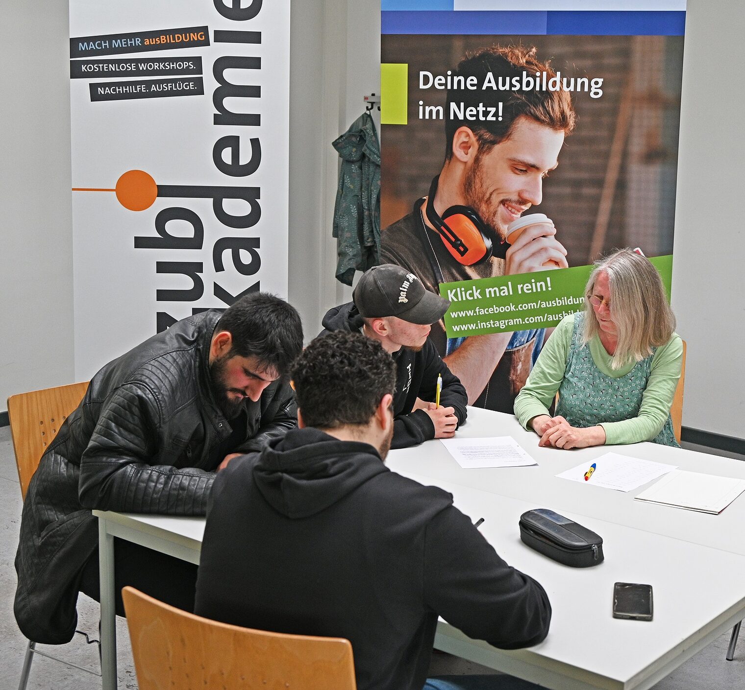 junge Azubis, Leseschwäche, Workshop, Seminarleiterin Handwerk, Azubi Akademie