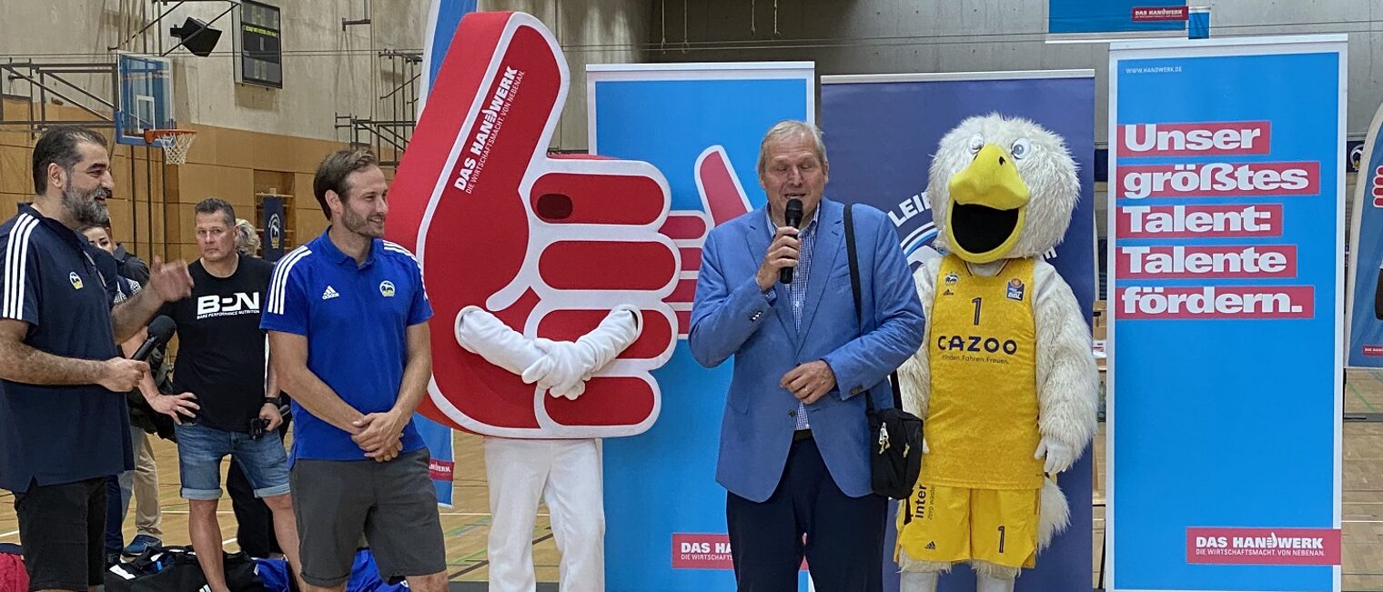 Alba, Basketball, Grundschulliga, Finalturniere, Max-Schmeling-Halle, Handwerk, Handwerksberufe, Ausbildung, Geschäftsführer