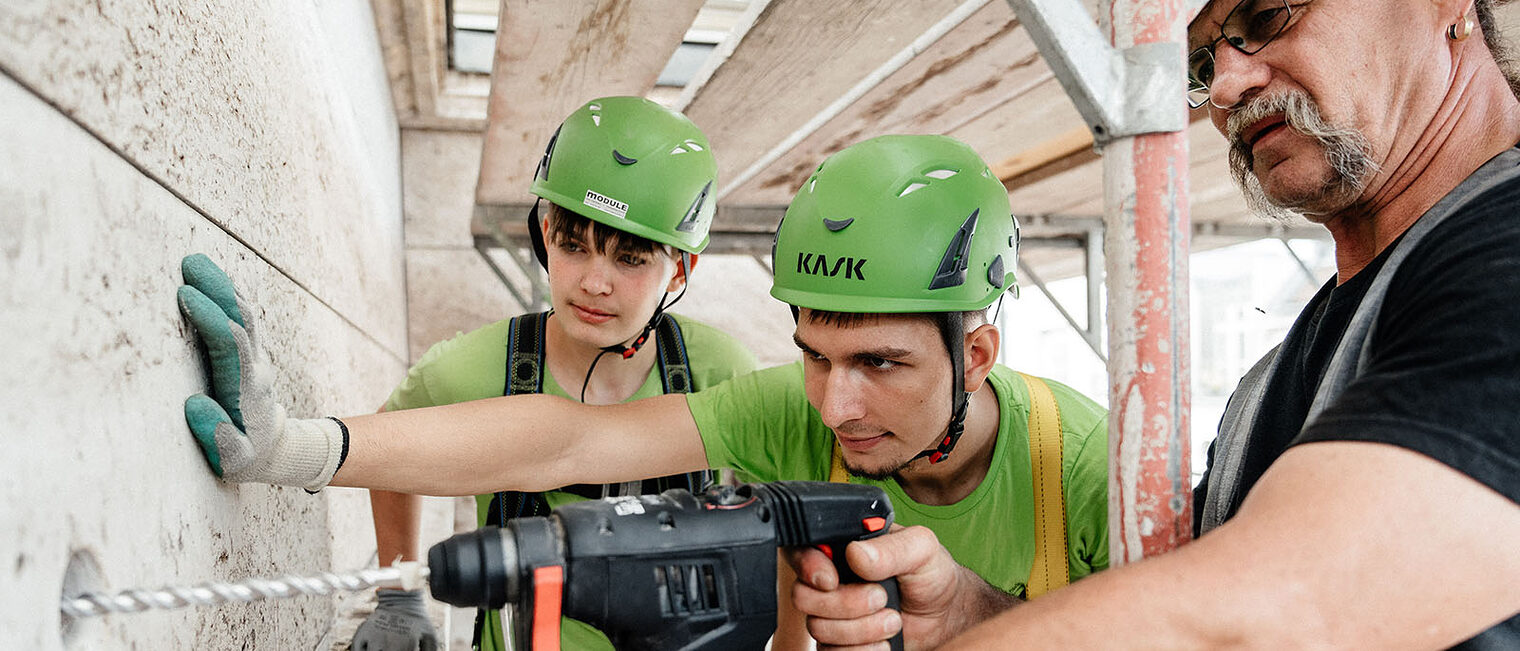 Ausbildung Berlin, Ausbildungsplätze 2024, Berufsbildung, Willkommen im Handwerk, Gerüstbauer, Lehrstellenbörse, Azubi