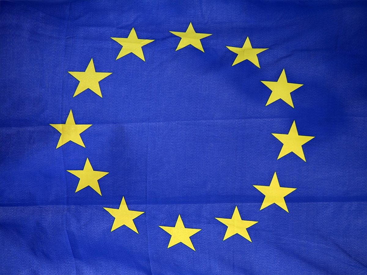 EU, Flagge, Europäische Union, blau, Flaggen, Europa, Sterne