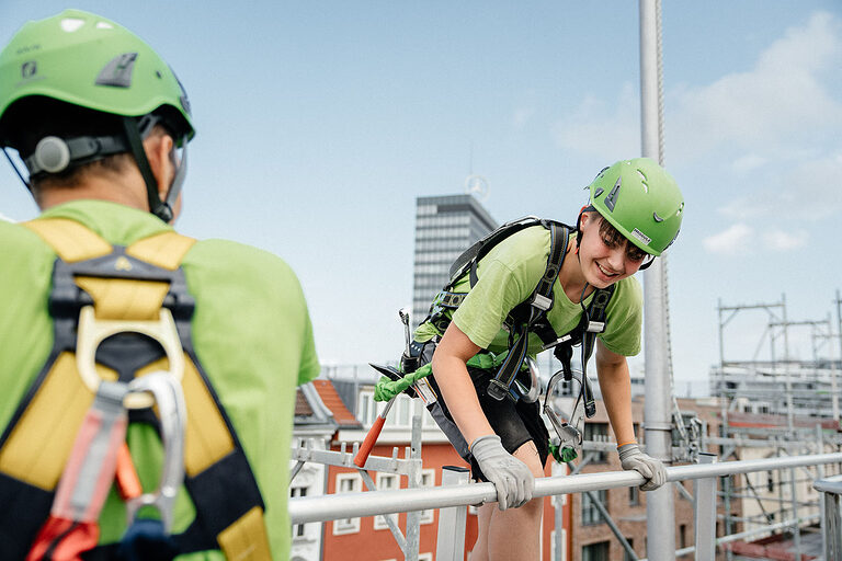 Ausbildung Berlin, Ausbildungsplätze 2024, Berufsbildung, Willkommen im Handwerk, Gerüstbauer, Lehrstellenbörse, Azubi