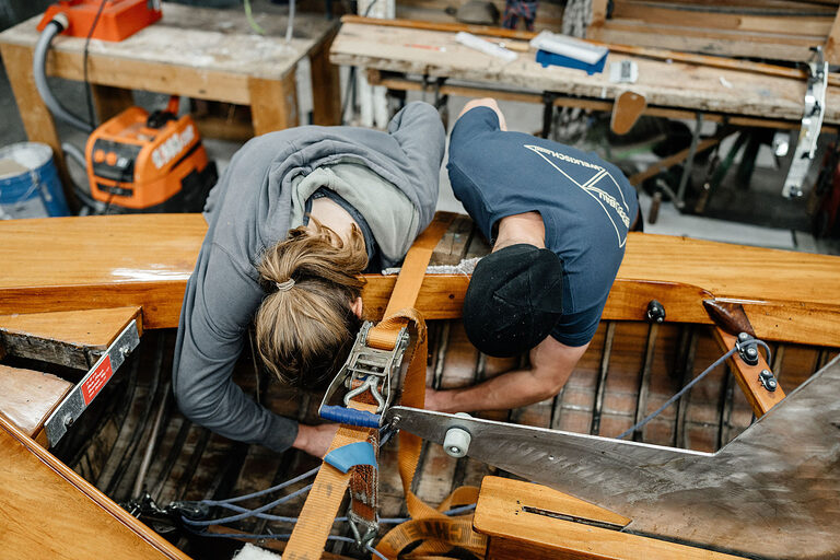 Ausbildung Berlin, Ausbildungsplätze 2023, Beruf, Willkommen im Handwerk, Bootsbauer, Boot, Schiff, Azubi, Holzgewerbe