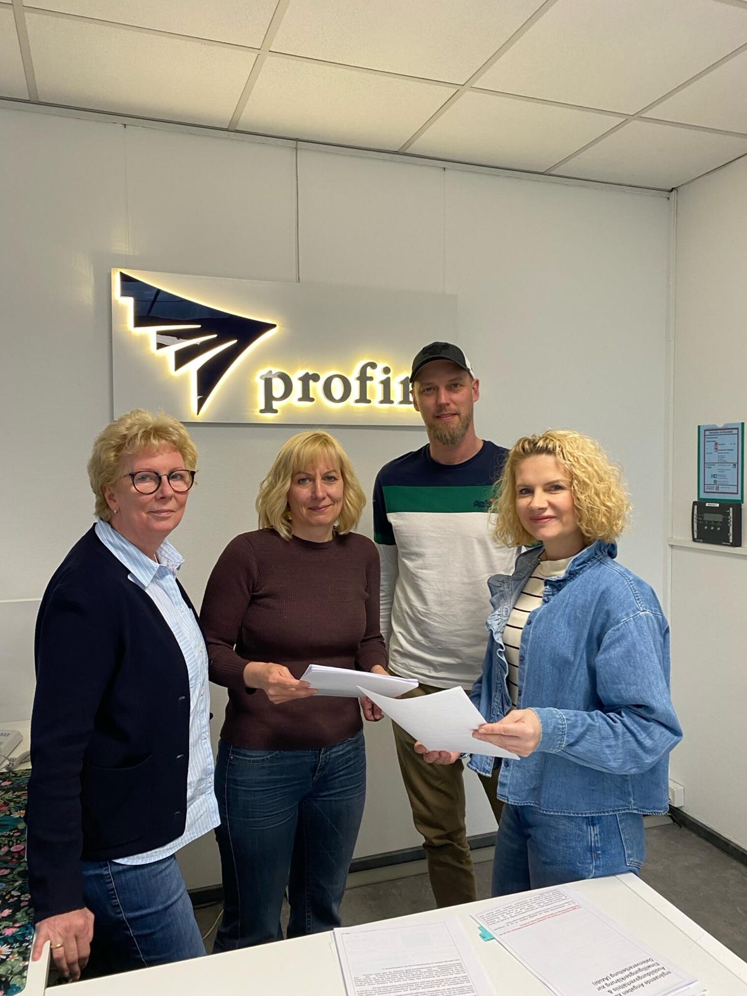 Betriebsbesuch bei der profine GmbH 