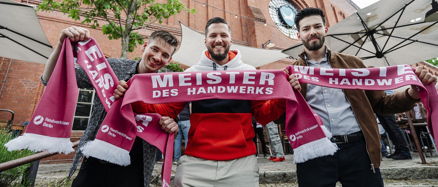 Meisterfeier 2024, Meisterinnen, Meister, Glückwunsch, Ehrung, Meisterbrief, Handwerkskammer Berlin, Jahrgang 2023, BrewDog