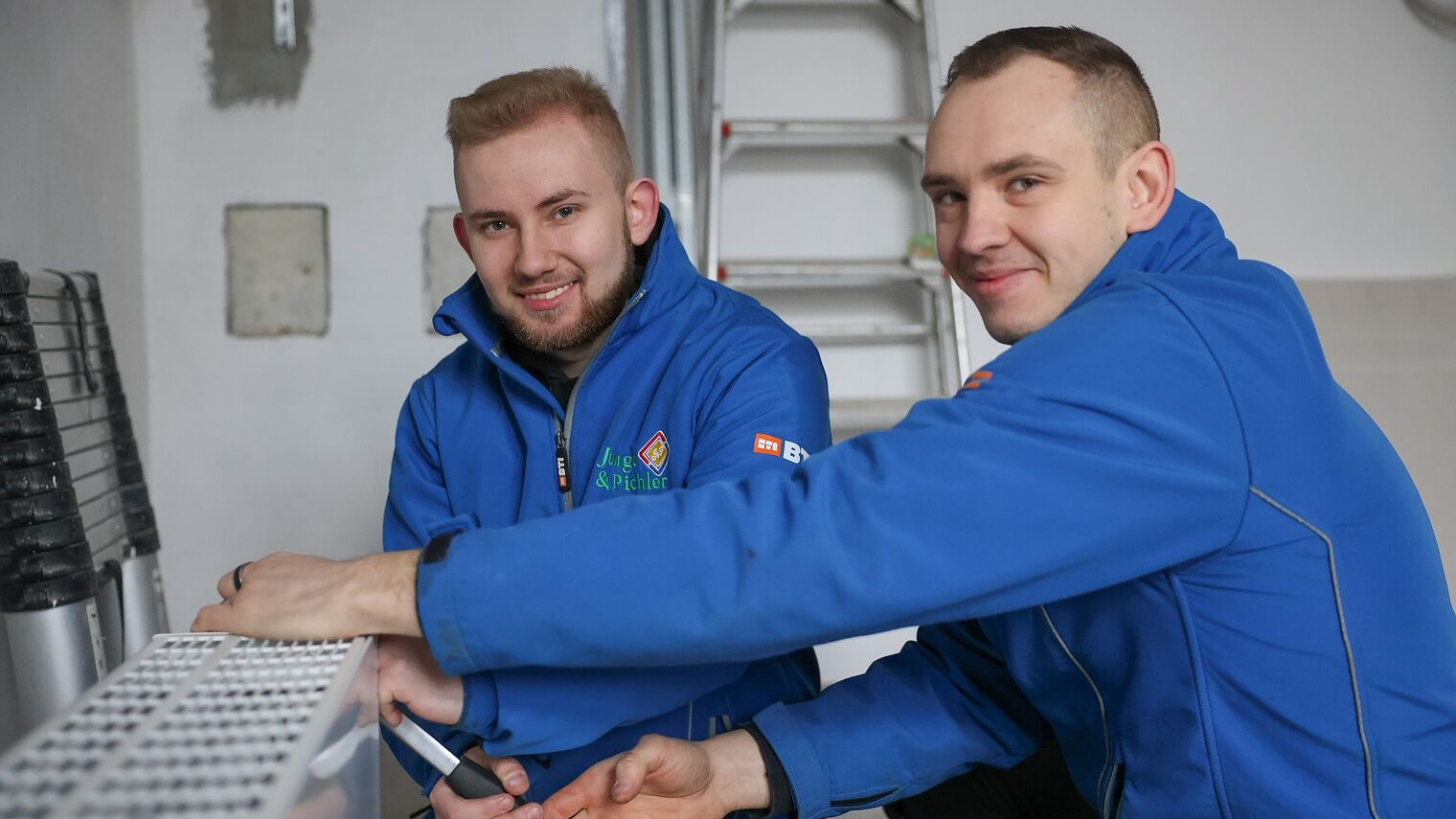 Handwerker, Reparatur, Heizung, Klima