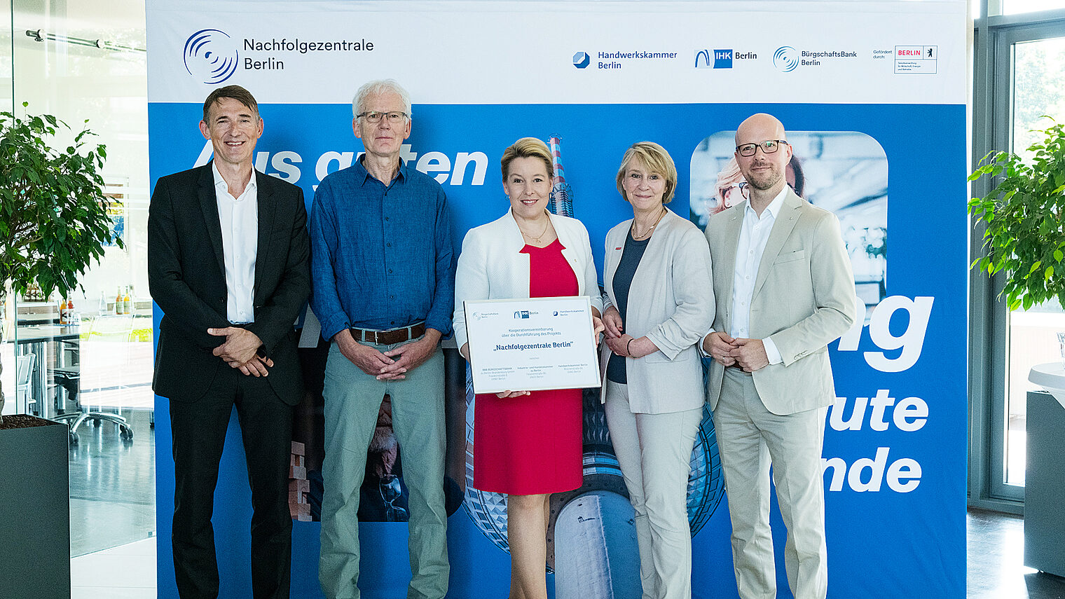 Nachfolge, Generationswechsel, Unternehmen, Handwerksbetrieb, Handwerkskammer, Berliner Nachfolgezentrale, IHK, Wirtschaftssenatorin