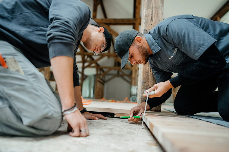 Ausbildung, Ausbildungsplätze 2024, Bautenschützer, Holz, Gebäude, Lehrstellenbörse, Beruf, Auszubildende, Handwerkskammer