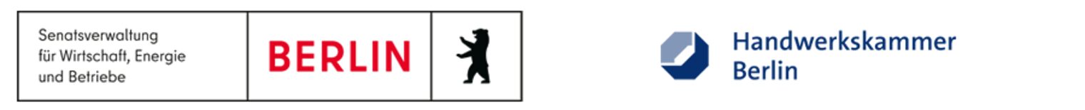 Logoleiste, Senatsverwaltung für Wirtschaft, Handwerkskammer Berlin