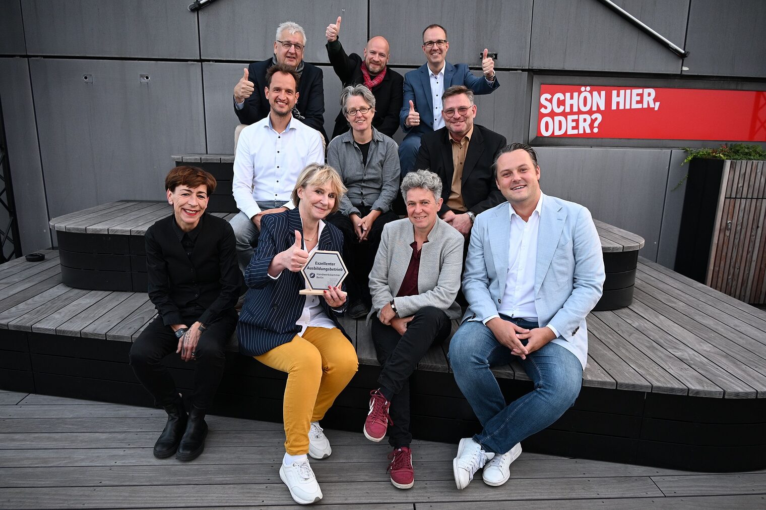 Handwerkskammer Berlin, Handwerkskammerpräsidentin Carola Zarth, Siegelverleihung, Qualitätssiegel, Siegelbetrieb