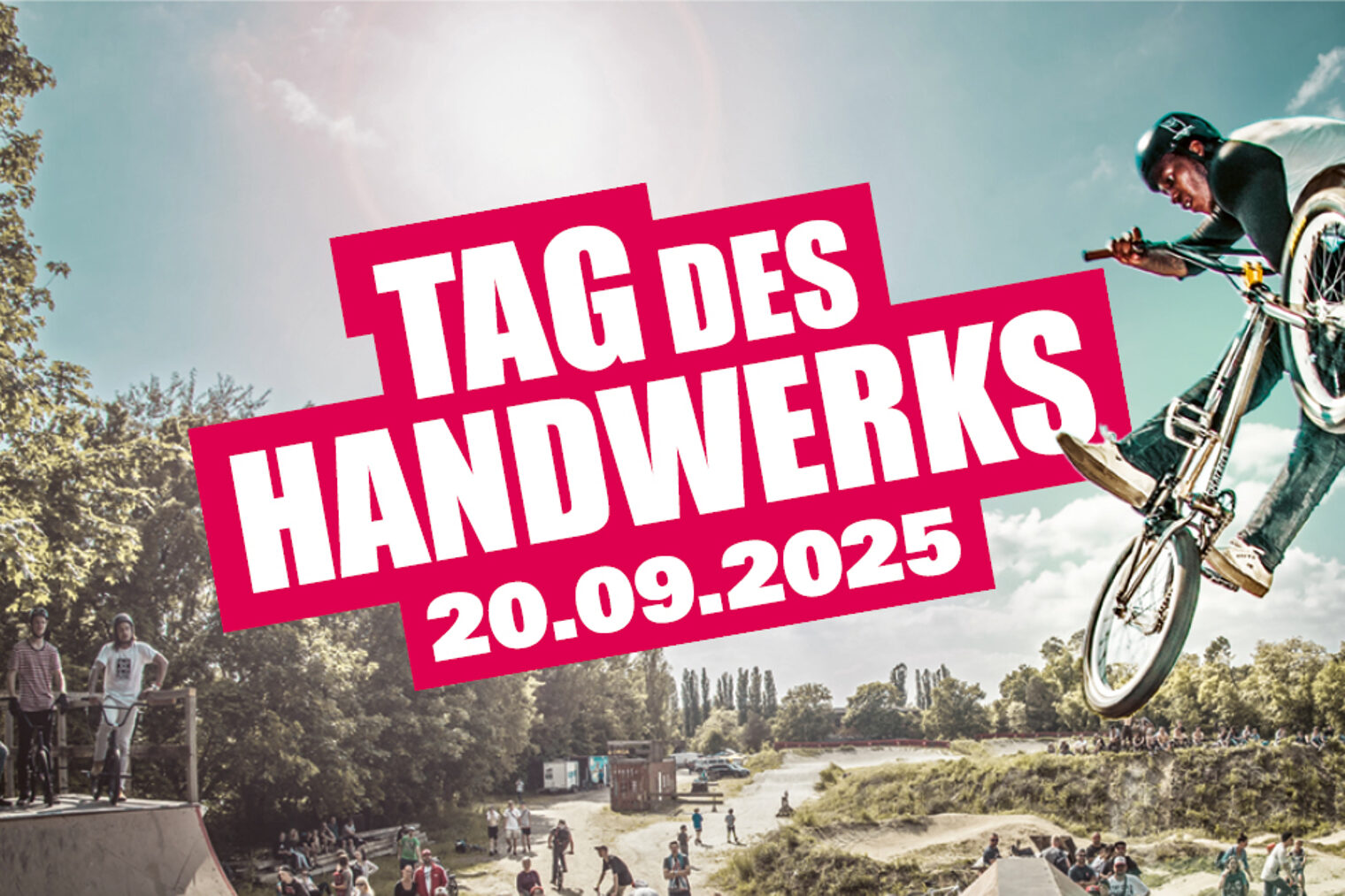 Titelbild des Tag des Handwerks 2025 im Mellowpark Berlin Titelbild des Tag des Handwerks 2025 im Mellowpark Berlin