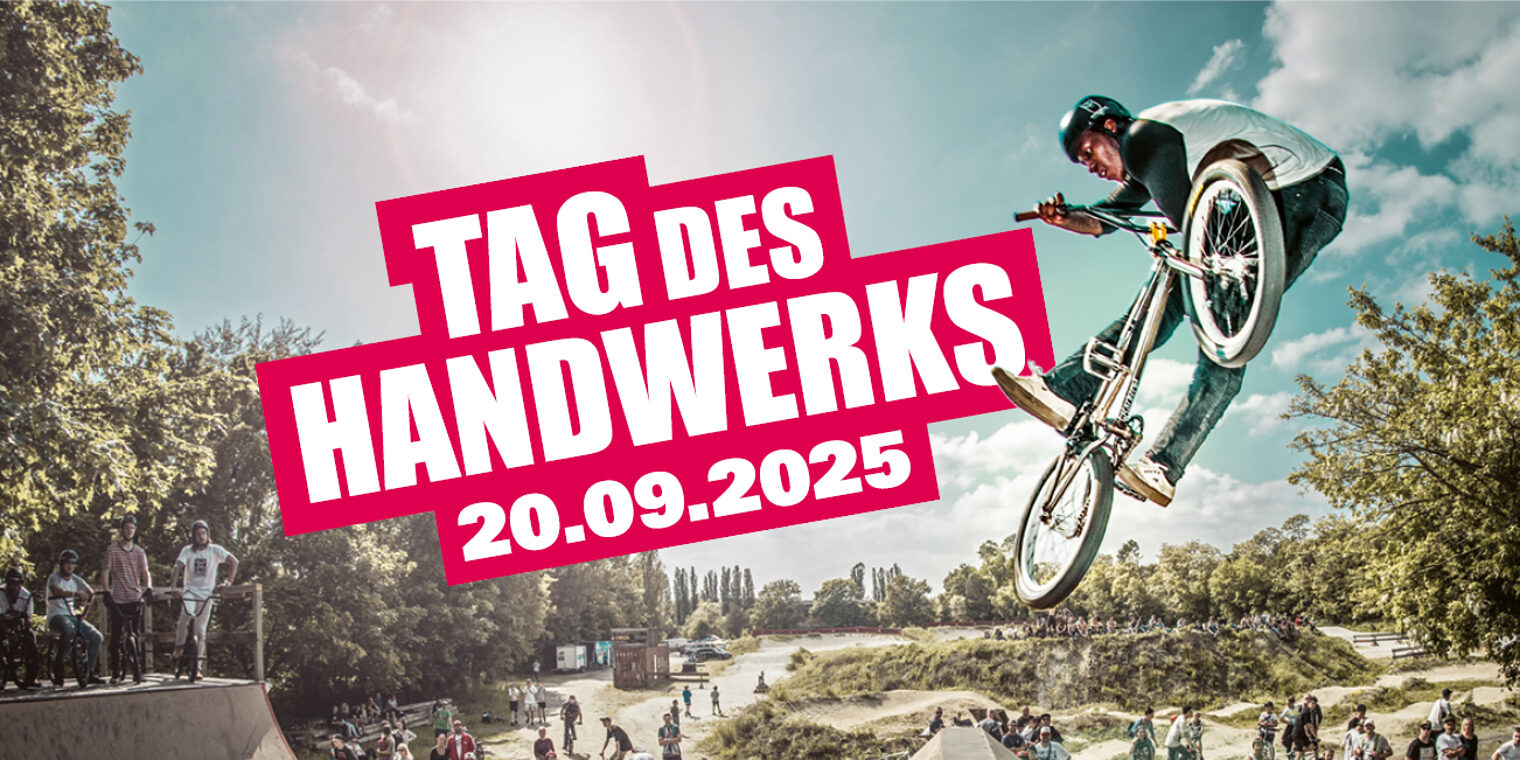 Titelbild des Tag des Handwerks 2025 im Mellowpark Berlin
