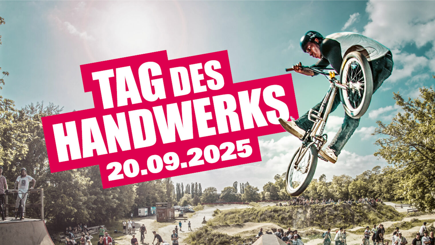 Titelbild des Tag des Handwerks 2025 im Mellowpark Berlin