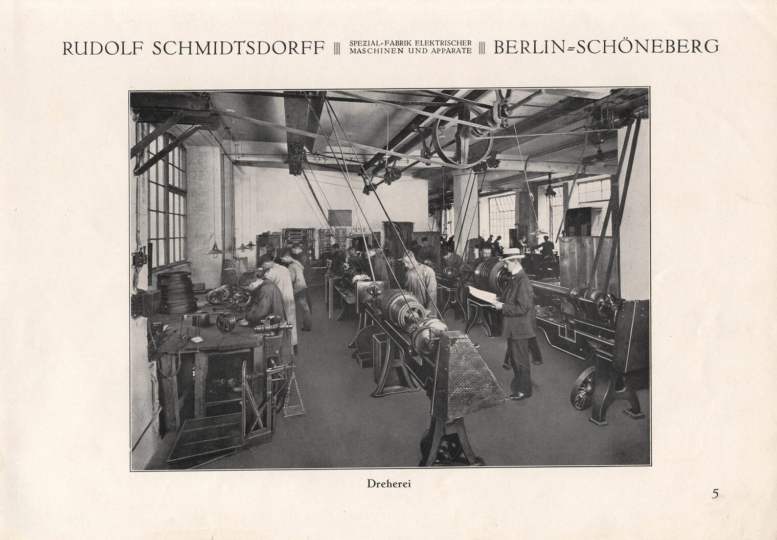 Schmidtsdorff Elektromotoren: Dreherei