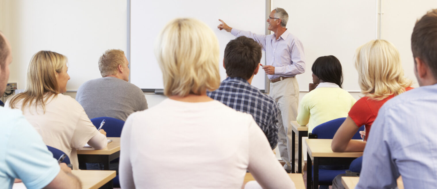 Weiterbildung, Seminar, Lernende, Gruppe, Dozent, Perspektive, Handwerkskammer Berlin