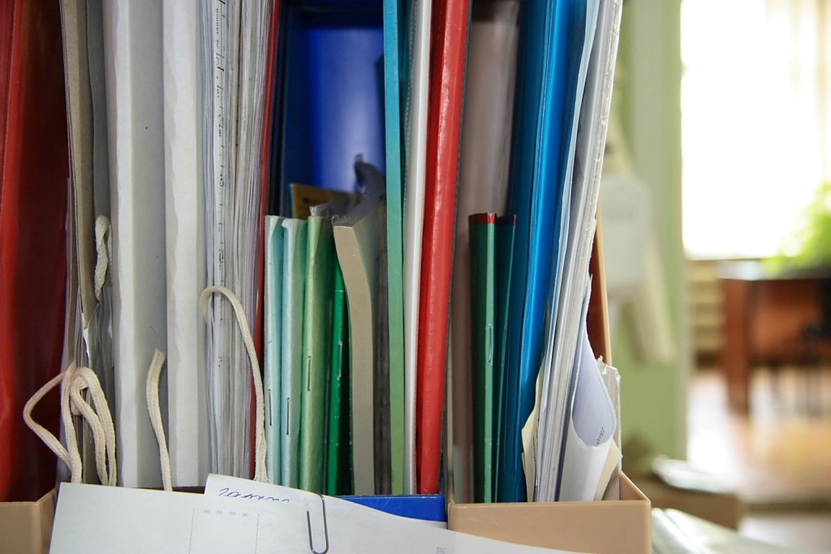 Büro, Akten, Ordnung, Organisation, Schreibtisch, Unternehmen