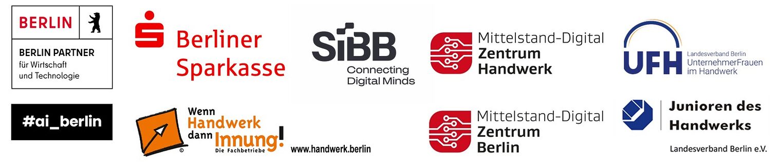 Partner-Logos KI-Tage im Handwerk