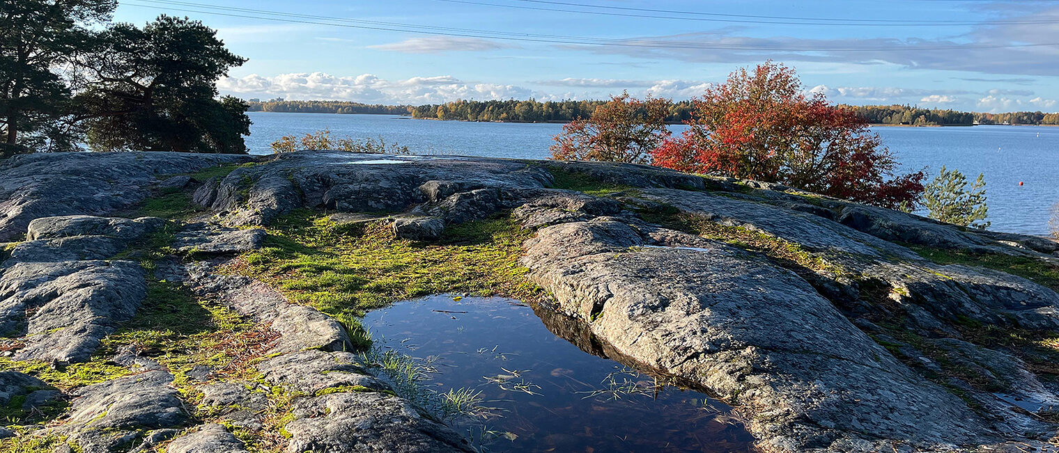 Landschaft in Finnland