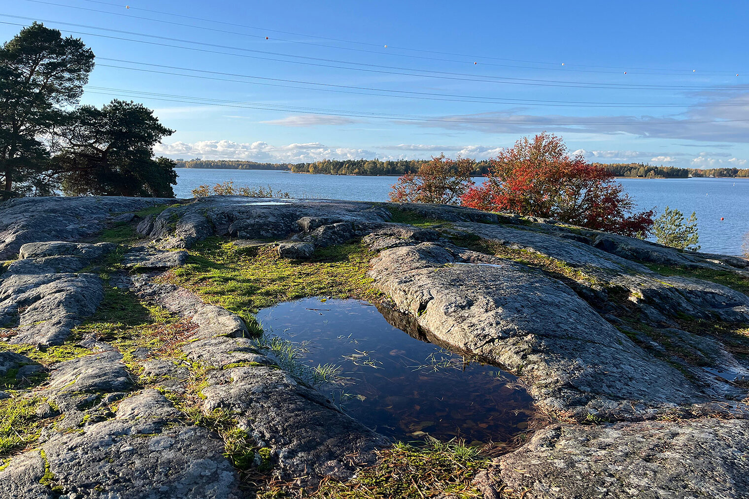 Landschaft in Finnland