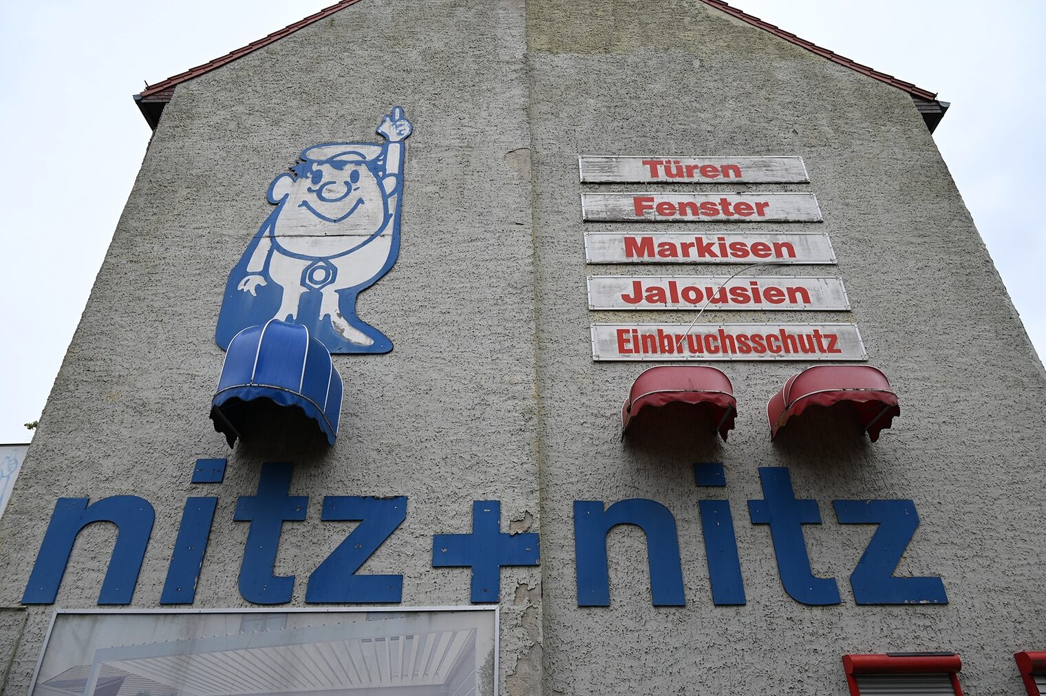Das Gebäude des Unternehmens. Seit diesem Jahr auch Meisterbetrieb: nitz+nitz