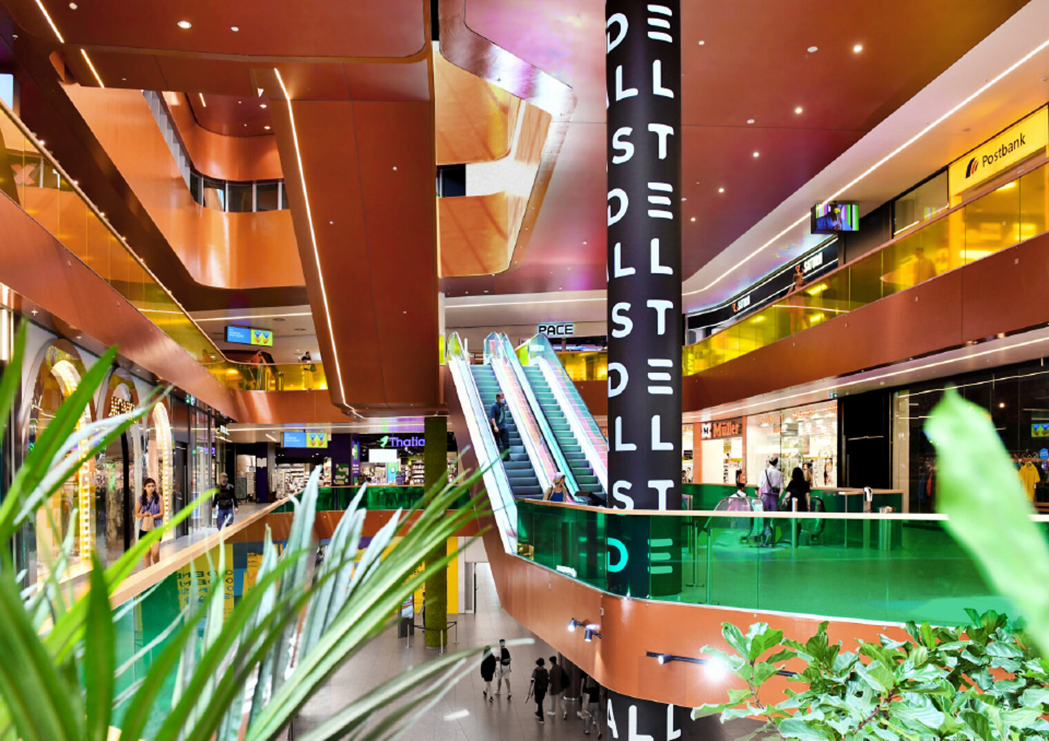 EastSideMall Berlin - Innenansicht