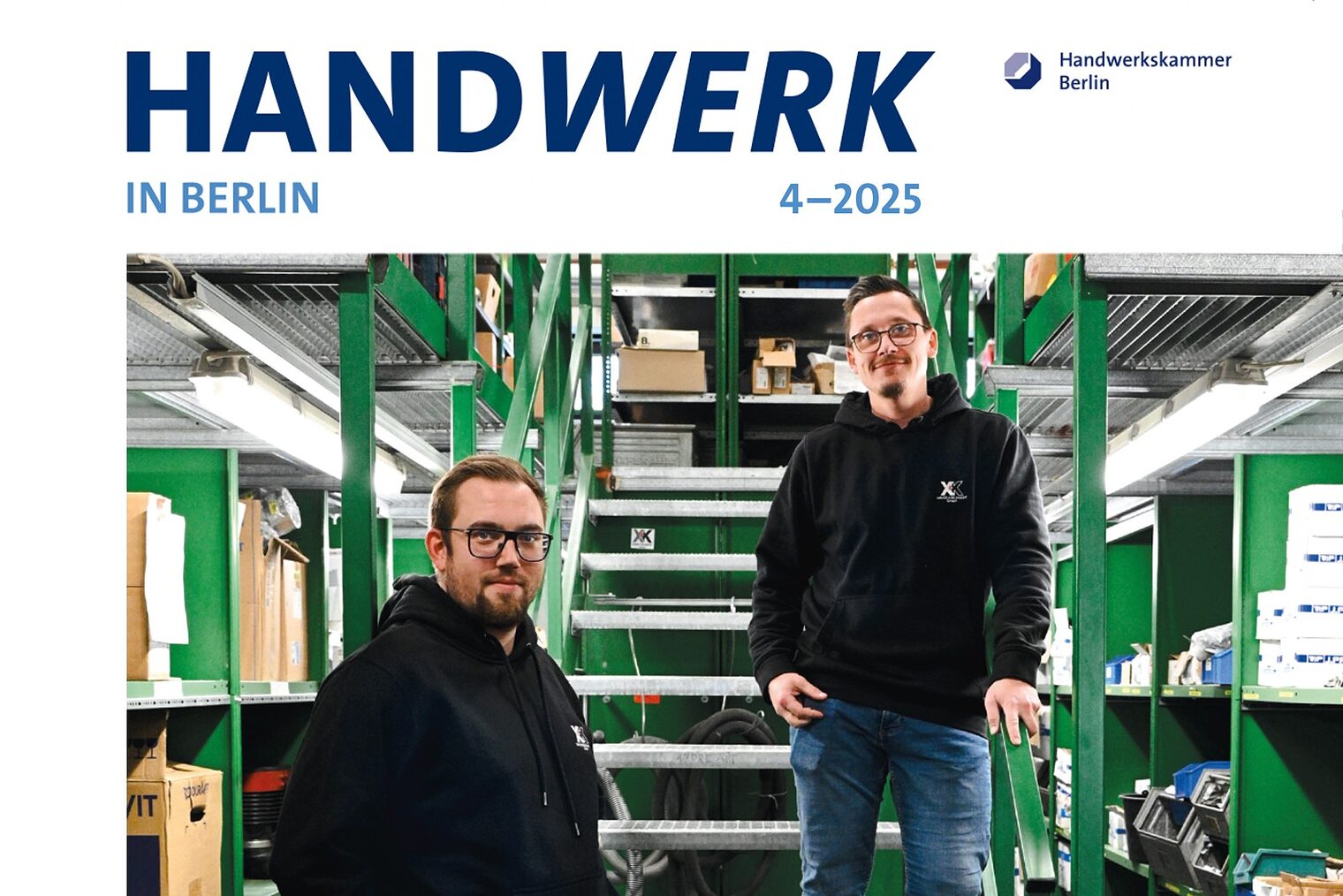 Titelbild Handwerk in Berlin Ausgabe 4/2025