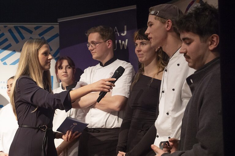 Feierliche Verleihung und Verkostung deutsch-französischer Produktkreationen 