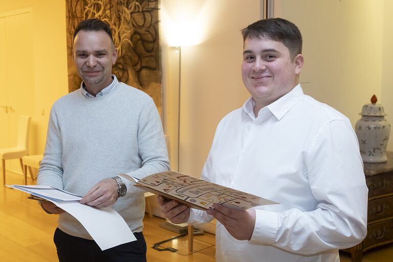 Feierliche Verleihung und Verkostung deutsch-französischer Produktkreationen 