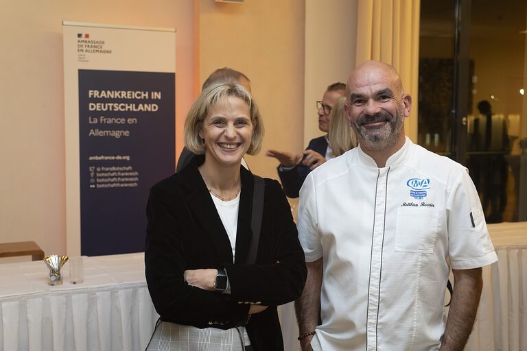 Feierliche Verleihung und Verkostung deutsch-französischer Produktkreationen 