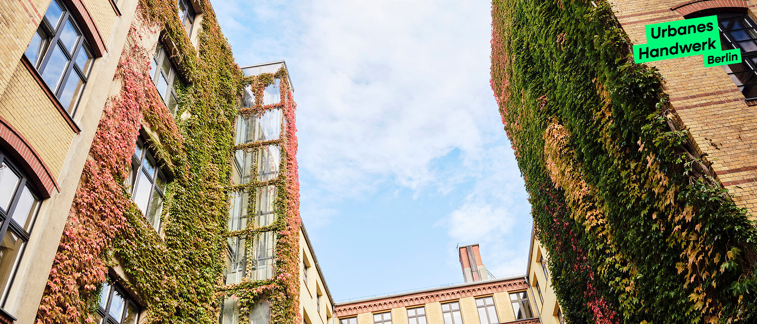 Berliner Gewerbehof in Kreuzberg mit Gewerbeflächen für Berliner Handwerksbetriebe