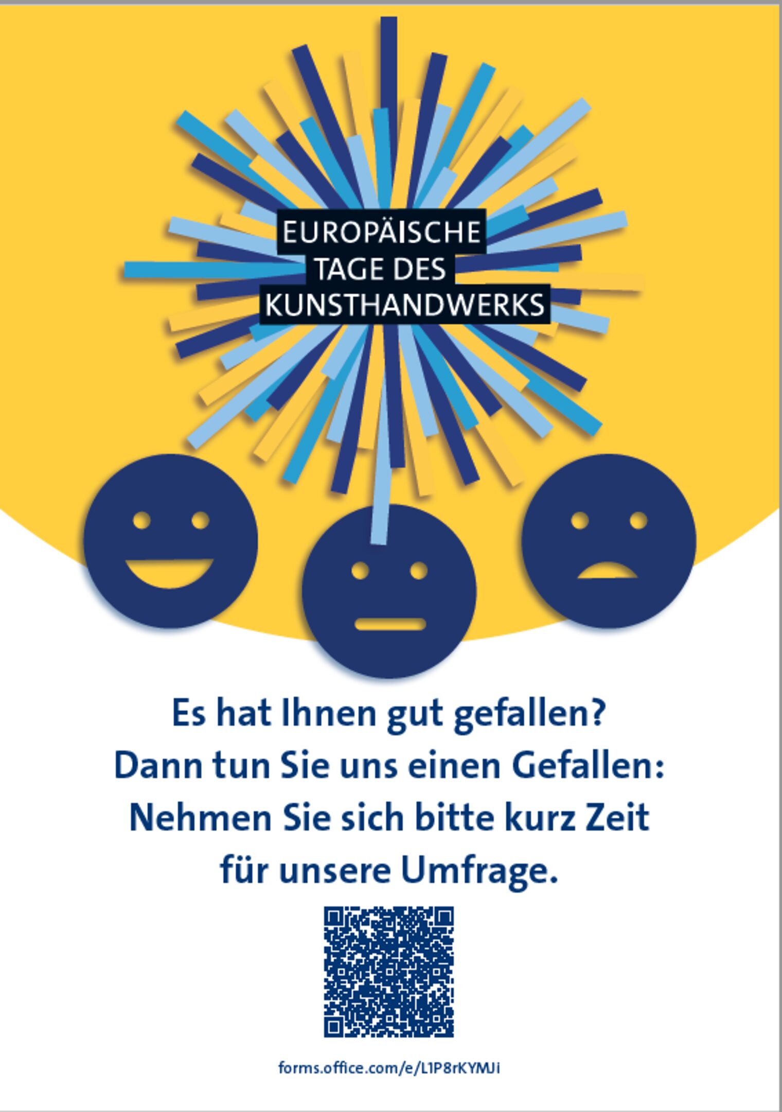 Plakat A4 Kundenbefragung für Werkstätten/ Werbematerialien ETAK 2026