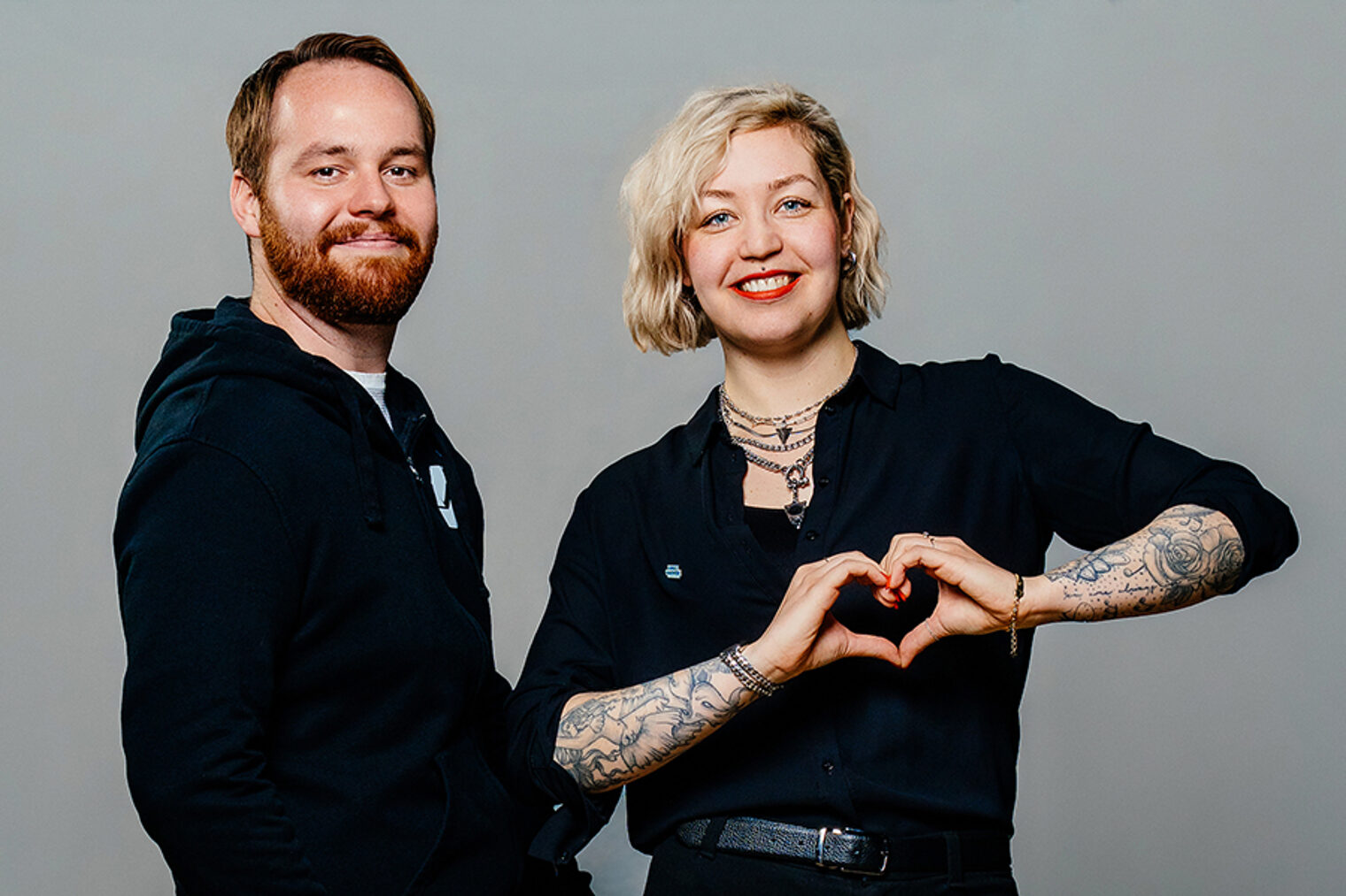 Ehrenamt Doppelportrait: Mann und Frau