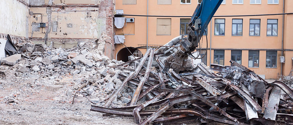 Baustelle, Abriss, Umweltschutz, Entsorgung