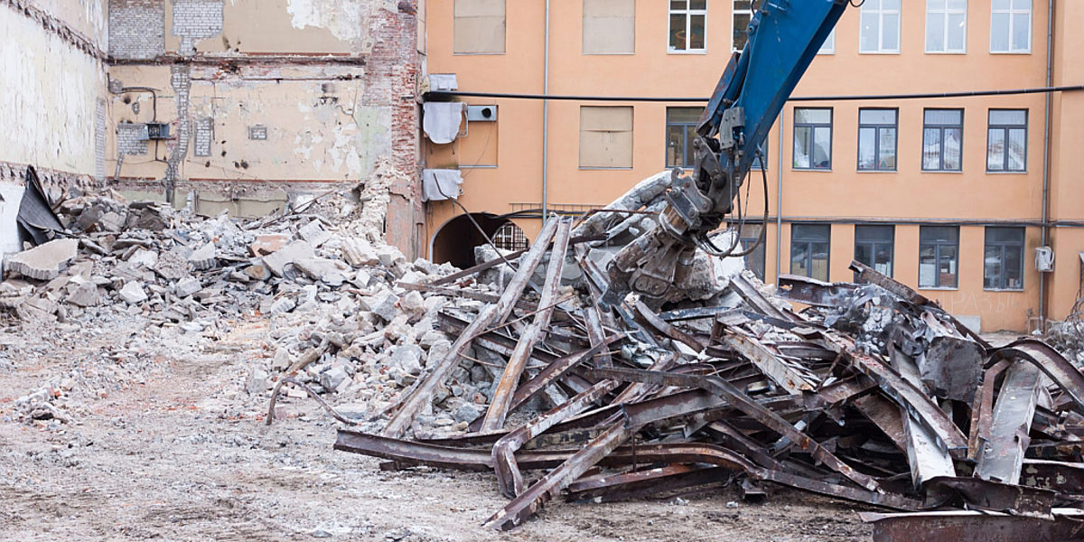 Baustelle, Abriss, Umweltschutz, Entsorgung