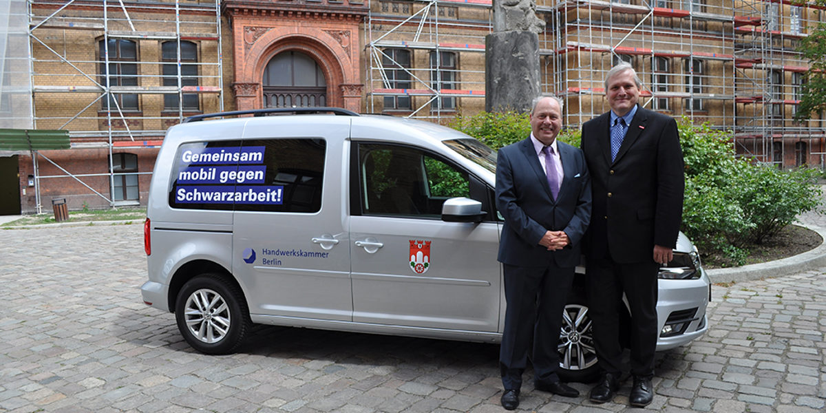 Schwarzarbeit, Bekämpfung, Kooperation, Handwerkskammer Berlin, Ahndungsstelle für Ordnungswidrigkeiten, Berlin, Berliner Handwerk 
