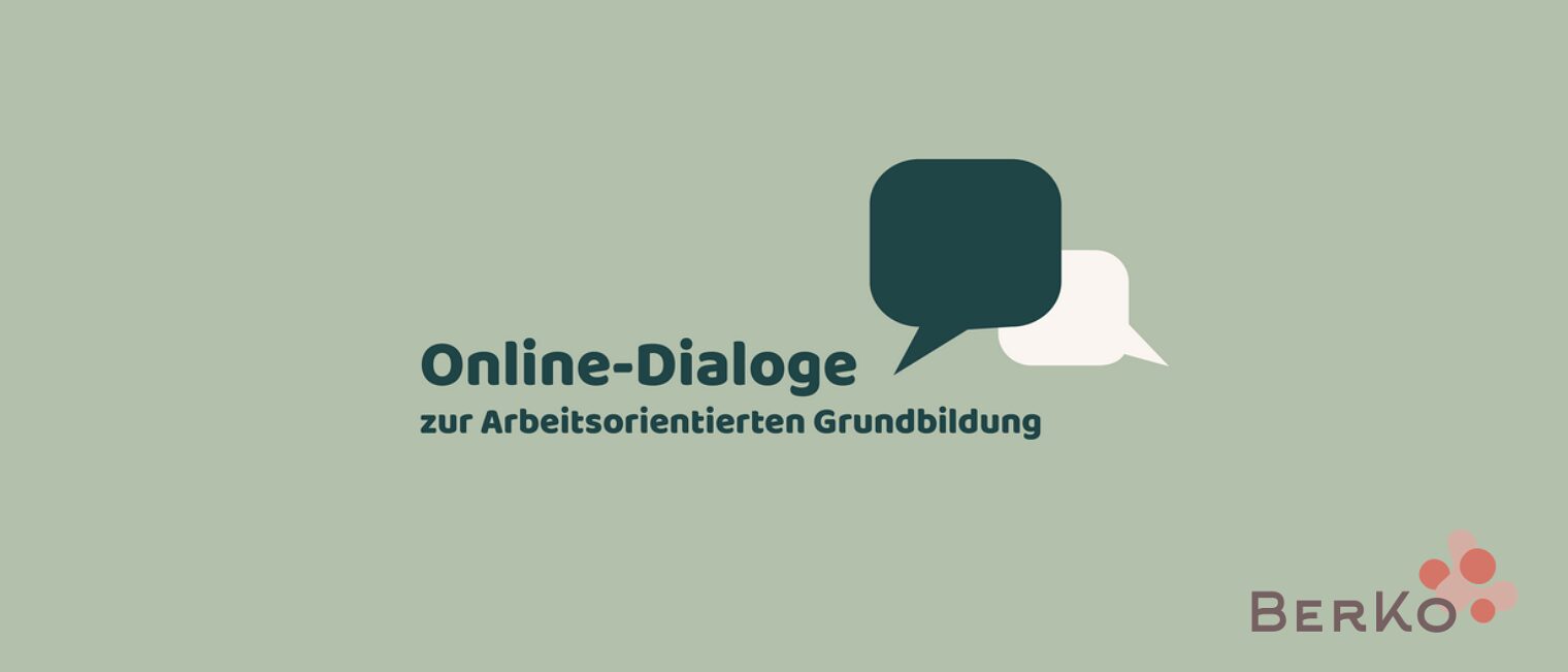 Neue Reihe Online-Dialoge zur Lösung der Arbeitsorientierten Grundbildung LOGO