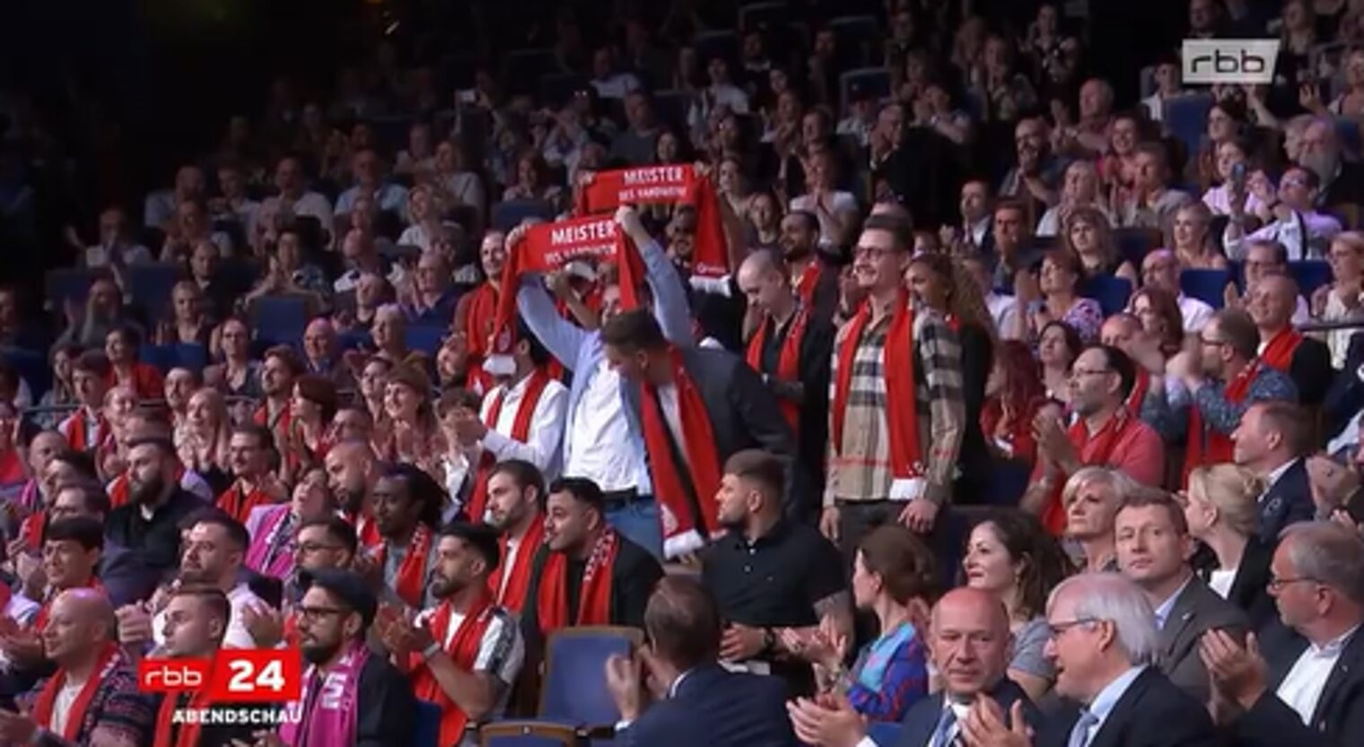 rbb Abendschau Meisterfeier 2026 vom 31.05.2026 Screenshot