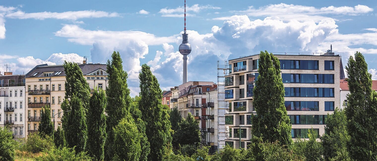 Berlin Alexanderplatz Vogelperspektive