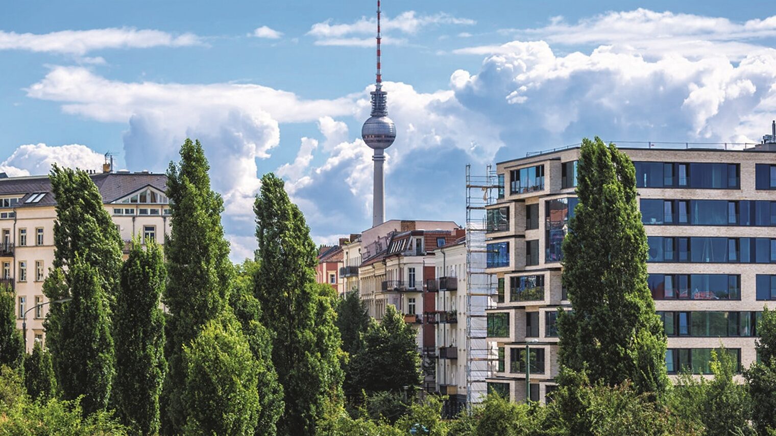 Berlin Alexanderplatz Vogelperspektive