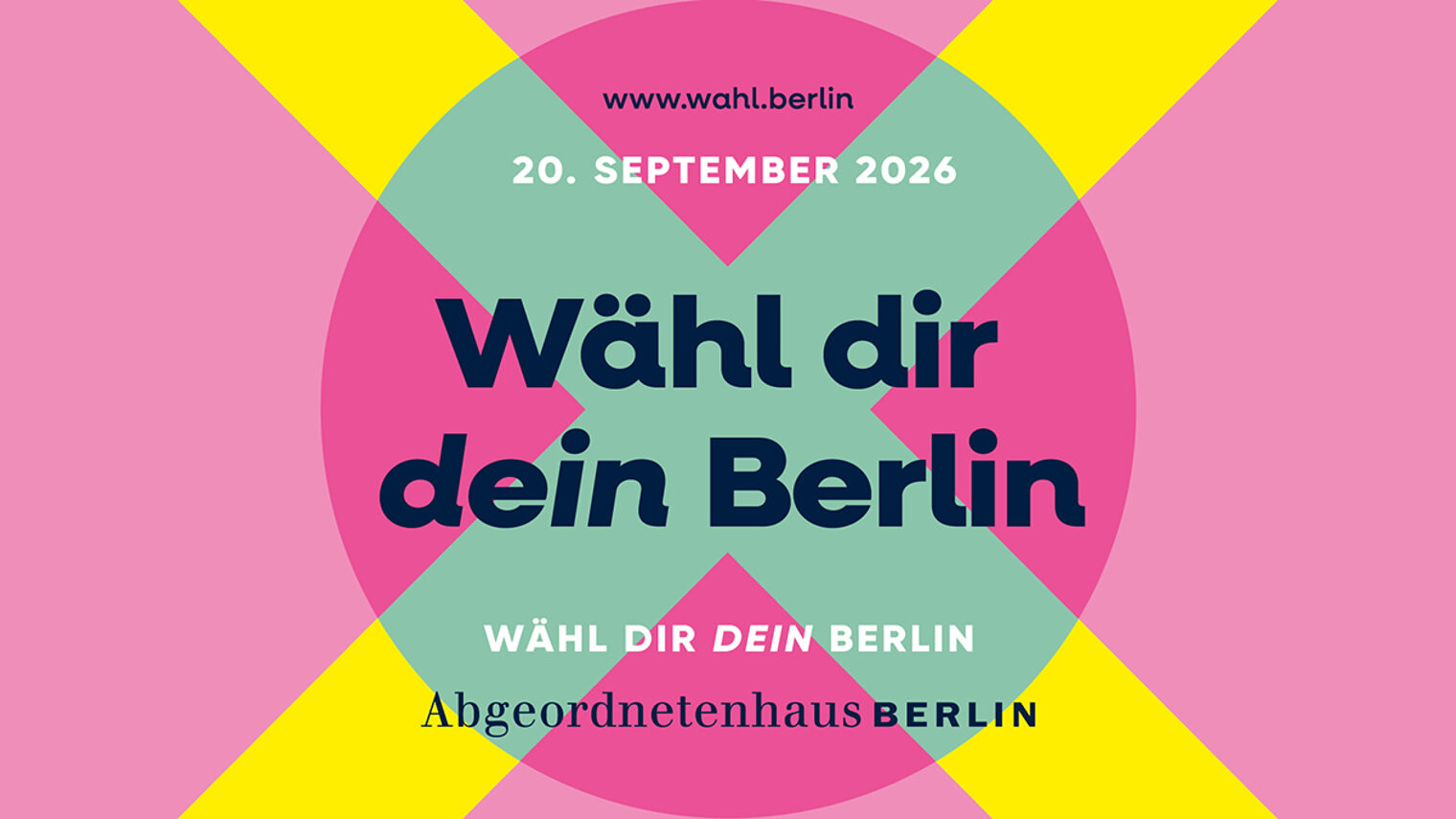 Abgeordnetenhauswahl am 20.09.2026